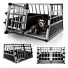 Juskys Alu Hunde-Transportbox L-X - 89x70x51 cm – Auto Produktbild-Vorschau 1