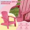 Krzesło COSTWAY Adirondack, odporne na warunki Podgląd zdjęcia produktu 4