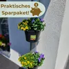 2er Set Fallrohr Blumentopf Fallrohr Blumentopf für Produktbild-Vorschau 6