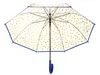 Happy Rain Long AC Regenschirm transparent mit Emojis Produktbild-Vorschau 4
