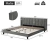 Zerbaco gestoffeerd bed, tweepersoonsbed, 180x200 cm, met Productafbeelding-voorbeeld 3
