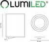 LUMILED Aufbaustrahler Aufbauspot, Aufputz Deckenlampe, Produktbild-Vorschau 5
