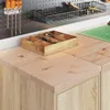 vidaXL Szafka do garażu dąb Sonoma lite drewno sosnowe Podgląd zdjęcia produktu 4