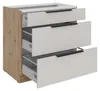 Küchen Unterschrank 80 cm Küche SOLANO Kaschmir beige matt Produktbild-Vorschau 2