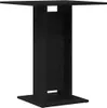 vidaXL Bistrotisch Schwarze Eiche 60x60x75 cm Holzwerkstoff Produktbild-Vorschau 1