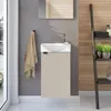 STAMAR Szafka Łazienkowa z Umywalką 40 x 22 cm Wisząca Podgląd zdjęcia produktu 2