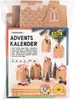 folia 9385 - Adventskalender-Set "Hygge Dorf", DIY Produktbild-Vorschau 1