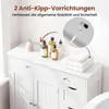 Mobiletto da bagno COSTWAY, in legno, con 4 cassetti e 2 Anteprima dell’immagine prodotto 6