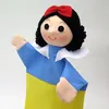 4er Set Handpuppen Schneewittchen 18,5 cm Mehrfarbig, Produktbild-Vorschau 3
