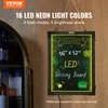 Tableau LED VEVOR, panneau lumineux effaçable de 16 x 12 Voir les images du produit 2