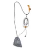 A portable camping shower system with a shower head, hose, pump bag, and hook, displayed against a white background. Náhled obrázku produktu