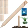 KOTARBAU® Lot de 25 Tuteur Plante Tuteur Tomate Bois de Voir les images du produit 1