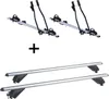 2x Fahrradträger SAGITTAR + Alu Dachträger RB003 kompatibel Produktbild-Vorschau 1