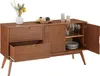 Sideboard TIVOLI skandinavisch aus Massivholz Kastanien Produktbild-Vorschau 11
