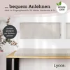 Coussins muraux Lycce en velours côtelé – Tête de lit Voir les images du produit 4