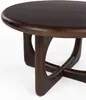 Housecraft Living Jani Couchtisch Rund 60 cm Mangoholz Produktbild-Vorschau 4