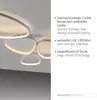 JUST LIGHT LED Deckenlampe PEBBLES formschönes Design, Produktbild-Vorschau 8