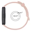 Bizon Armbanduhr Silikon für Huawei Band 9 / Band 8, rosa Produktbild-Vorschau 6