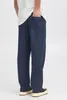 Solid SDALANN Herren Leinenhose Lange Stoffhose straight Produktbild-Vorschau 4