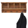 VINTAGE  HAKENLEISTE mit ABLAGEFÄCHERN 70x27cm Produktbild-Vorschau 6