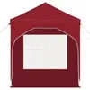 vidaXL Skladací párty stan 192 x 192 x 245 cm bordová Náhľad obrázku produktu 7