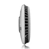 A side view of a white smoke detector with gray vents. Produktbild-Vorschau