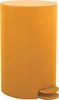 MSV kleiner Treteimer fur Bad/Toilette - safrangelb - 3L - Produktbild-Vorschau 6