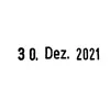 Soennecken Datumsstempel Abmessung der Stempelfläche: 27 x Produktbild-Vorschau 4