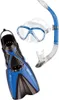 Mares Aquazone Set X One Marea Schnorchelset Blau EU 44-47 Produktbild-Vorschau 1