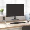 vidaXL Monitorständer Weiß 100x35x8 cm Hartglas und Metall Produktbild-Vorschau 2