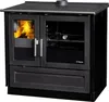 Holzherd Plamen 910 schwarz, externe Zuluft, Dauerbrandherd Produktbild-Vorschau 1