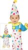 buntes Clown Baby Kostüm, Größe:86/92 Produktbild-Vorschau 5