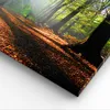 Bild auf Leinwand - Leinwandbild - Wald Blätter Sonne - Produktbild-Vorschau 5