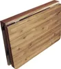 A folded wooden table against a white background. Produktbild-Vorschau