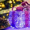 LED-Girlande Aussen Kabel mit Batterie 5m Blau Produktbild-Vorschau 3