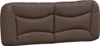 vidaXL Kopfteil-Kissen "Hvar" Braun 140 cm Kunstleder Produktbild-Vorschau 1