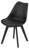Chaise - Leobert - Mark - Noir/Pieds Noirs - 49 X 43 X 82 Voir les images du produit 14