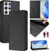 Lederhülle für Samsung Galaxy S21 Ultra 5G Hülle Flip Produktbild-Vorschau 1