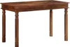 vidaXL Tavolo da pranzo 120×60×77 cm in legno massiccio di Anteprima dell’immagine prodotto 8