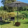 Yaheetech Podstawa parasola ogrodowego na kółkach z donicą, Podgląd zdjęcia produktu 9