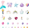 bastelset Kinder perlen schmuck basteln mädchen , DIY Produktbild-Vorschau 2