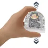 Mr. & Mrs. Panda Schneekugel Weihnachten Rotkehlchen Federn Produktbild-Vorschau 2
