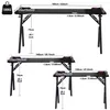 XMTECH LED Gaming Schreibtisch 140 x 60cm, Gaming Tisch PC Produktbild-Vorschau 7