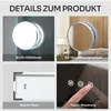Puluomis Kosmetikspiegel Hollywood 18 LED 80x60cm 3 Produktbild-Vorschau 6