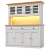 Armadio moderno alto con illuminazione RGB a LED, porta in Anteprima dell’immagine prodotto 9