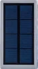 A close-up, top-down view of a solar-powered stair light. Produktbild-Vorschau