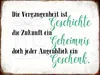 vianmo Holzschild 30x40 cm Vergangenheit Zukunft Augenblick Produktbild-Vorschau 1