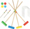 Clanmacy Krocket Spiel Set für 4 Spieler Outdoor Produktbild-Vorschau 10