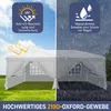 LEADZM Pavillons & Partyzelte 3x6m, Festzelt Faltpavillon Produktbild-Vorschau 9