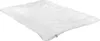 A white quilted comforter is shown from a slightly elevated angle against a white background. Produktbild-Vorschau